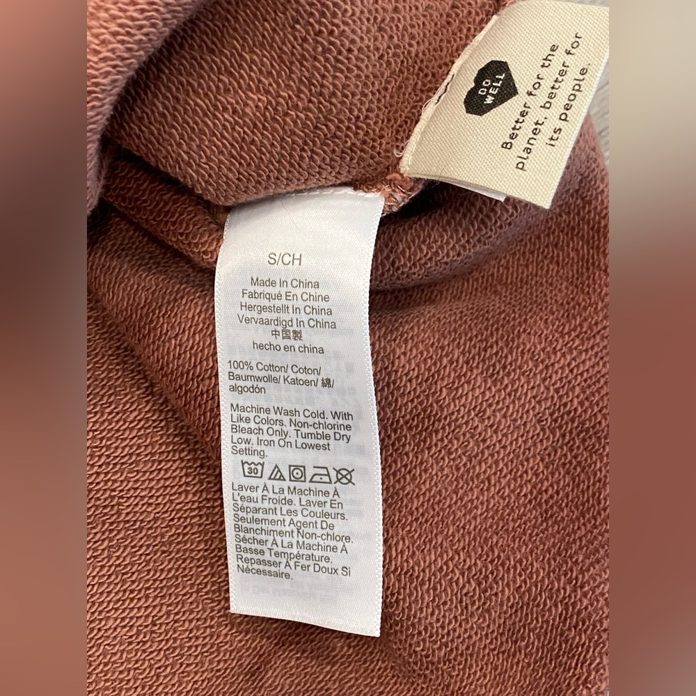 MADEWELL Moon Phases Tie Dye Crewneck Pullover Sweatshirt Women’s Size:Small EUC - Picture 10 of 10